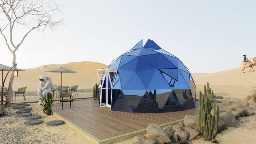沉浸于浩瀚星河:星空帐篷酒店建造背后的创意与情怀